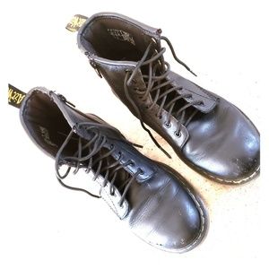 Kids black Dr. Martens boots